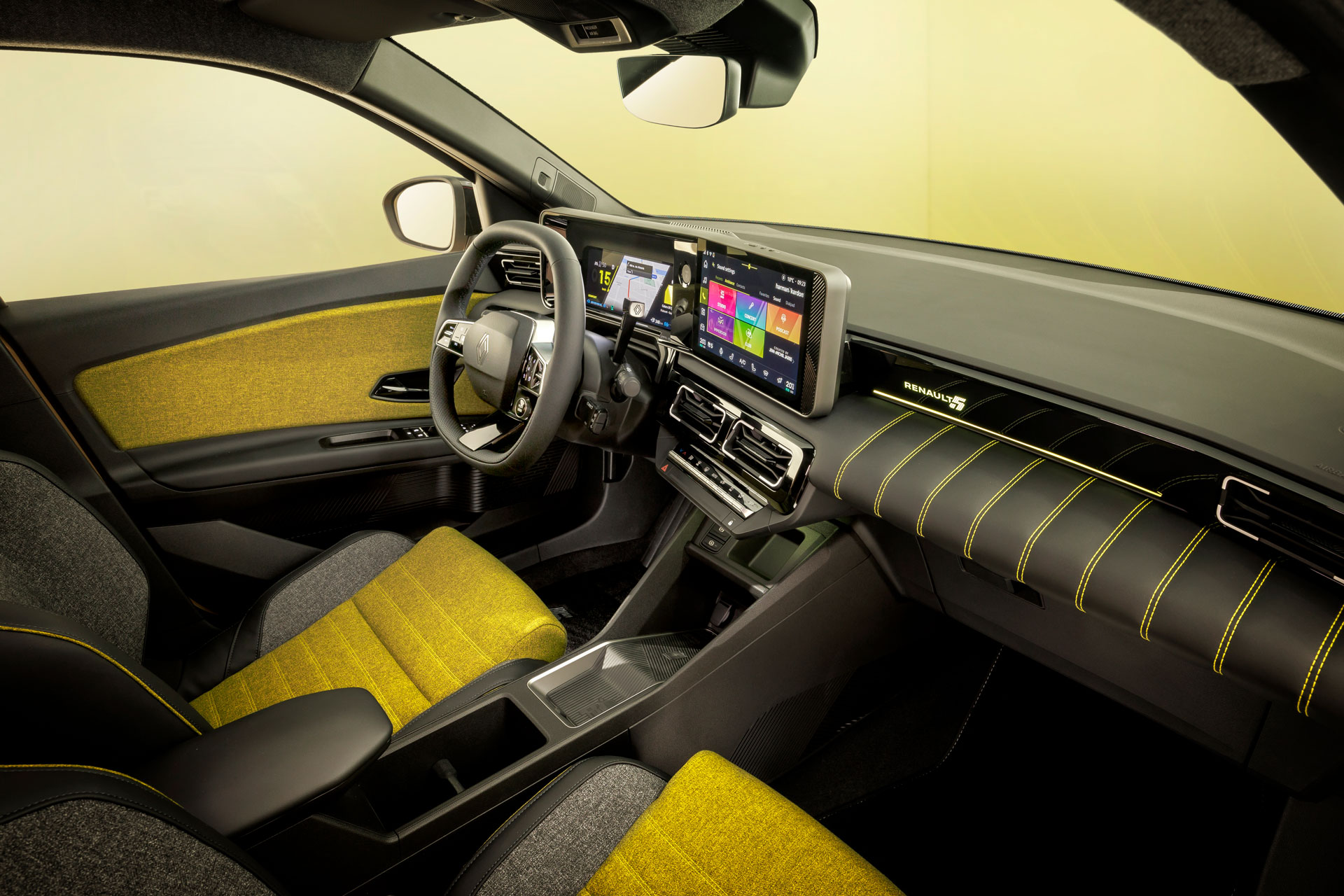 Renault 5 E-Tech Electric inredning